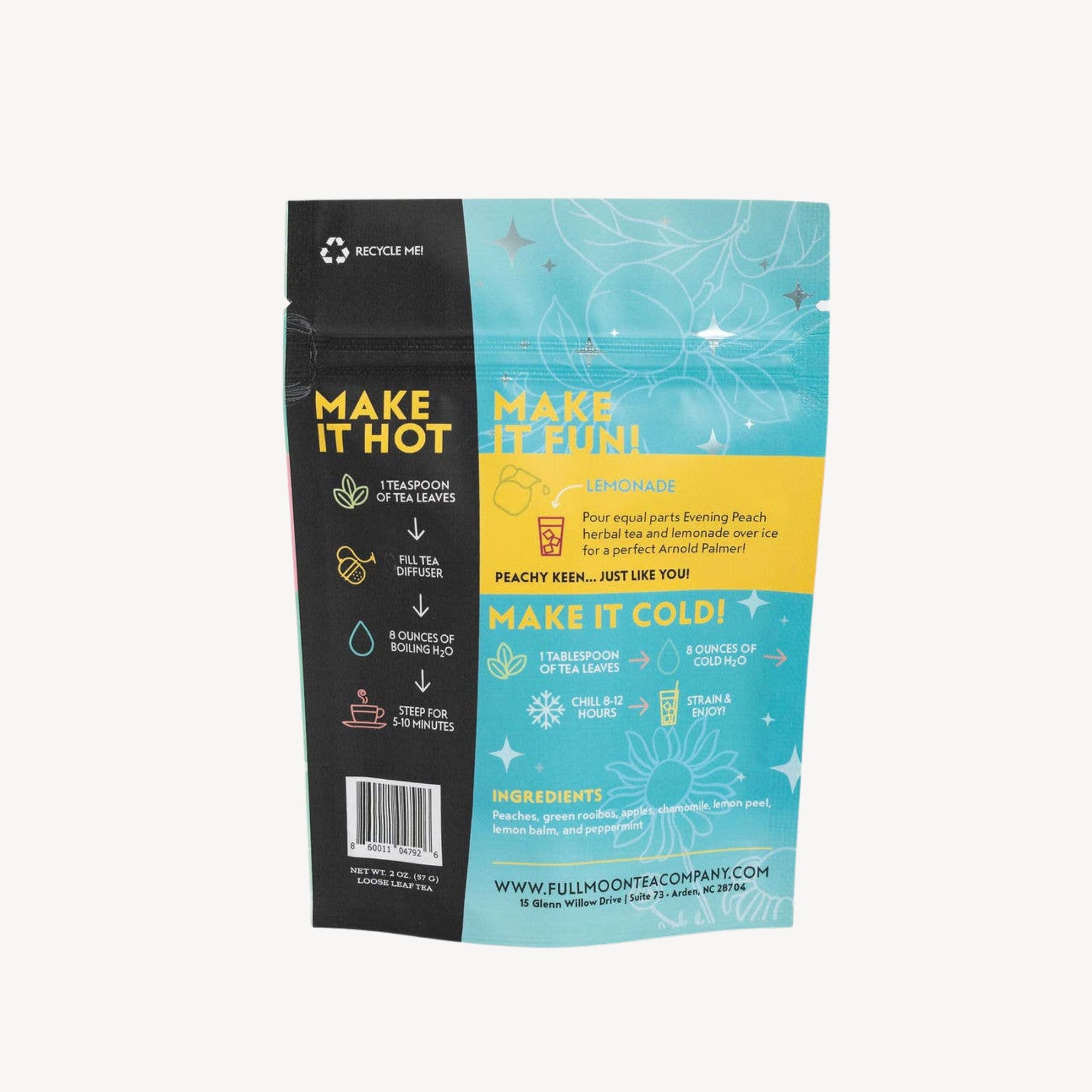 Evening Peach Loose Leaf Herbal Tea