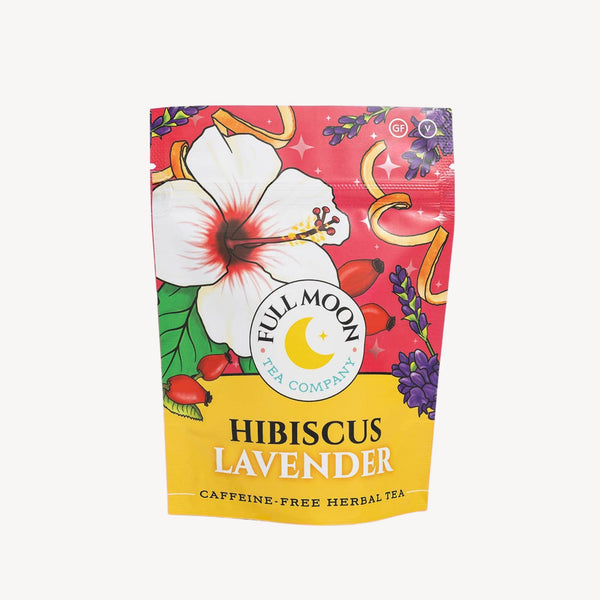 Hibiscus Lavender Loose Leaf Herbal Tea