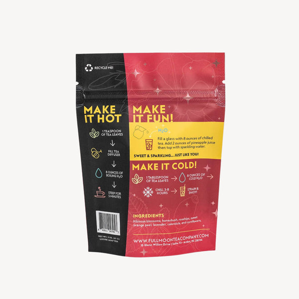 Hibiscus Lavender Loose Leaf Herbal Tea