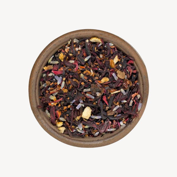 Hibiscus Lavender Loose Leaf Herbal Tea