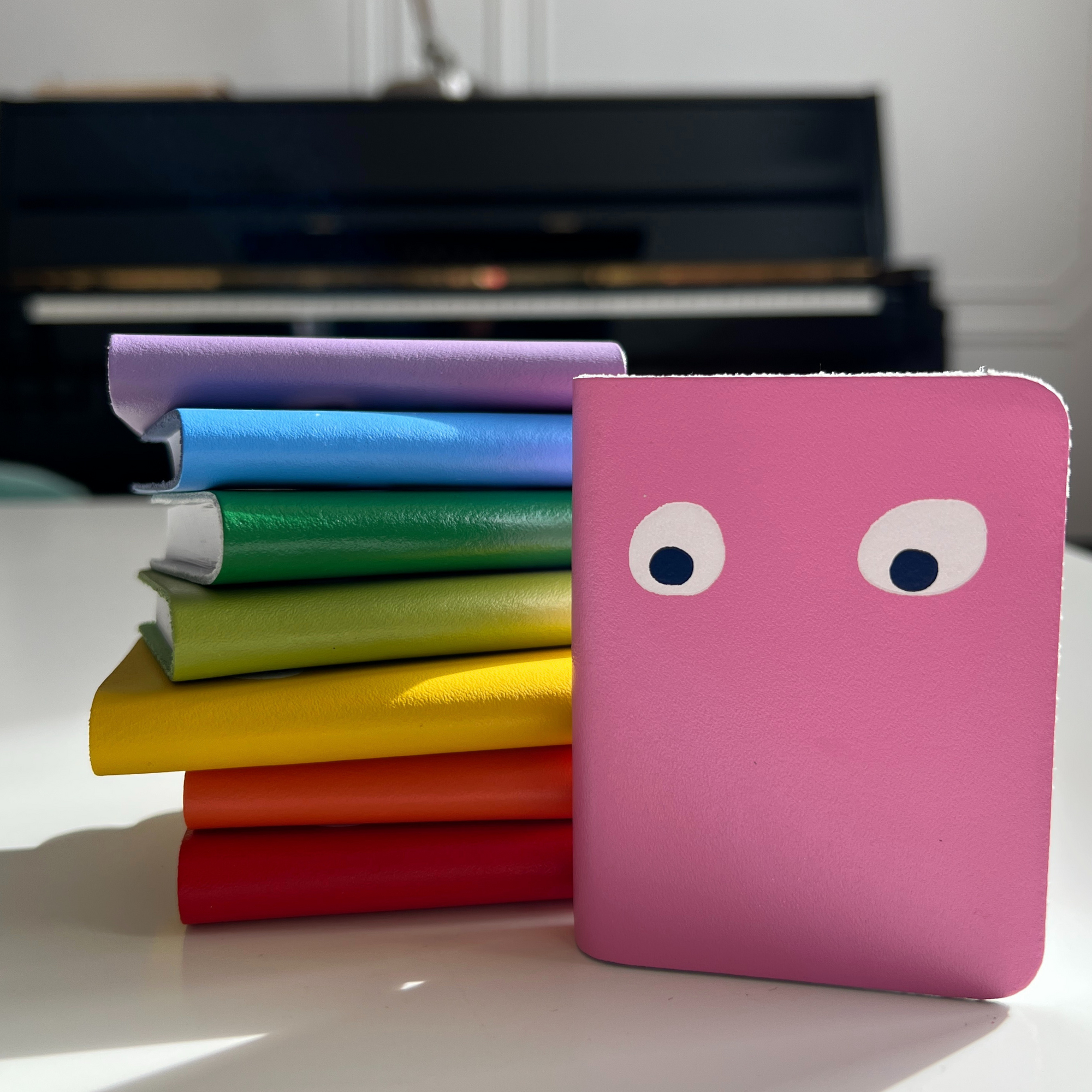 Googly Eye Leather Notebook