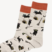 Cats, Cauldrons, & Broomsticks Socks