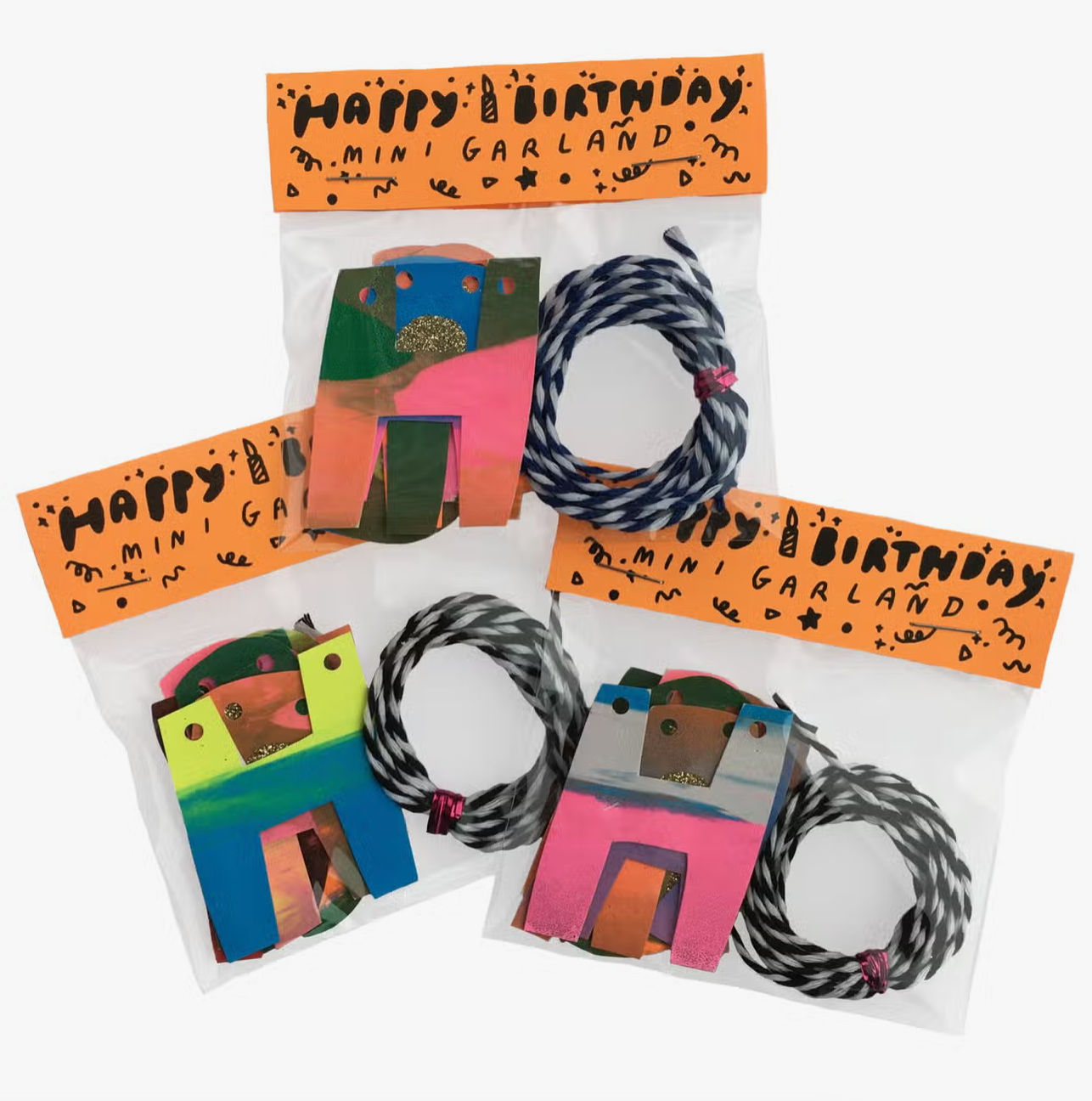 Happy Birthday Mini Garland - RIDER