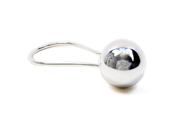 Silver Harmony Ball Rattle