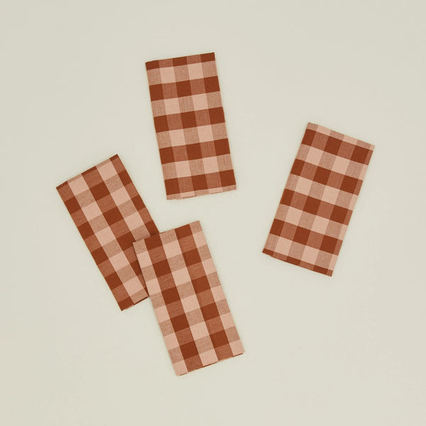 Essential Gingham Napkin Set