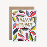 Holly Holidays Note Card Set