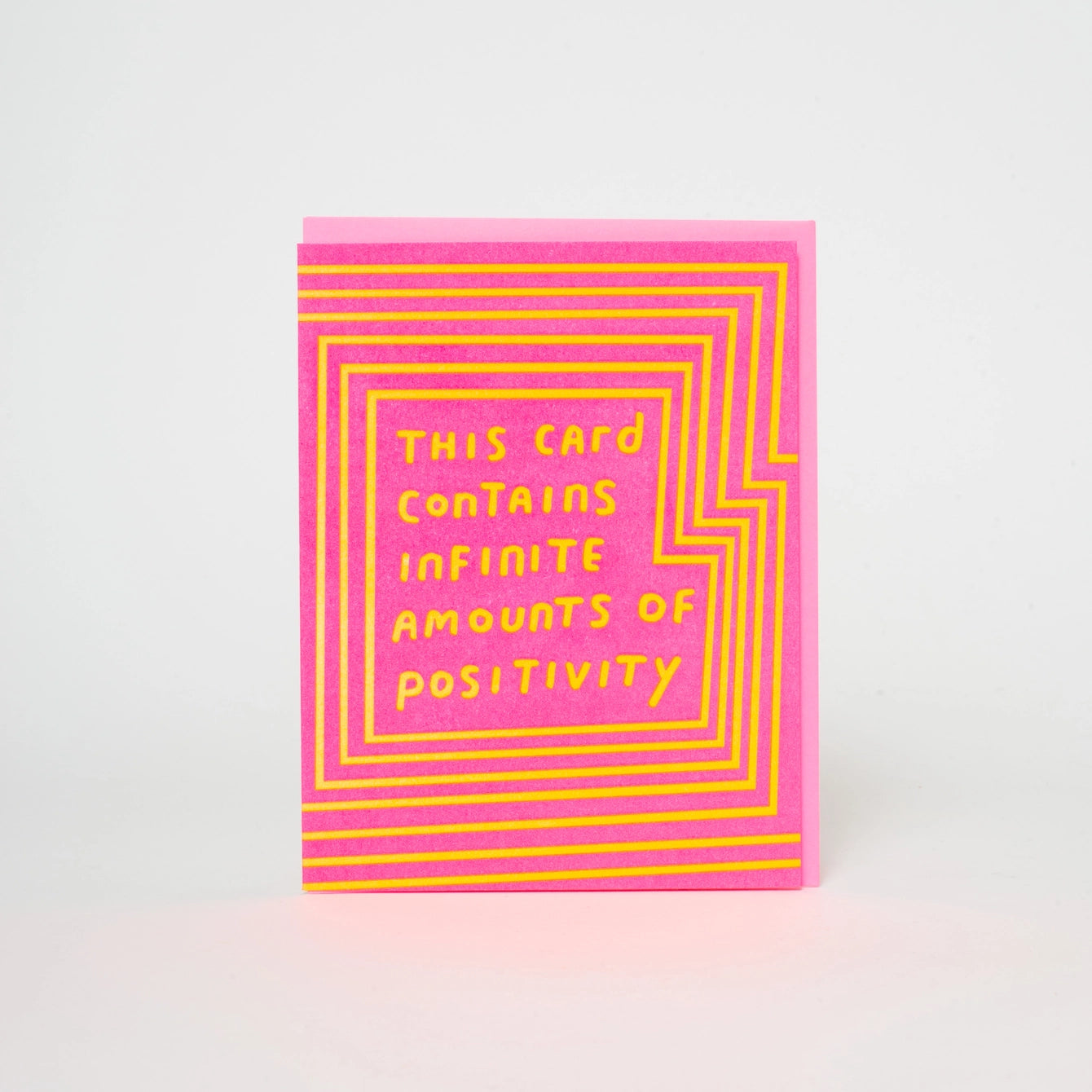 Infinite Positivity Greeting Card - RIDER