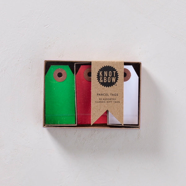 Holiday Parcel Tags Trio