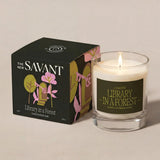 Library in a Forest Candle