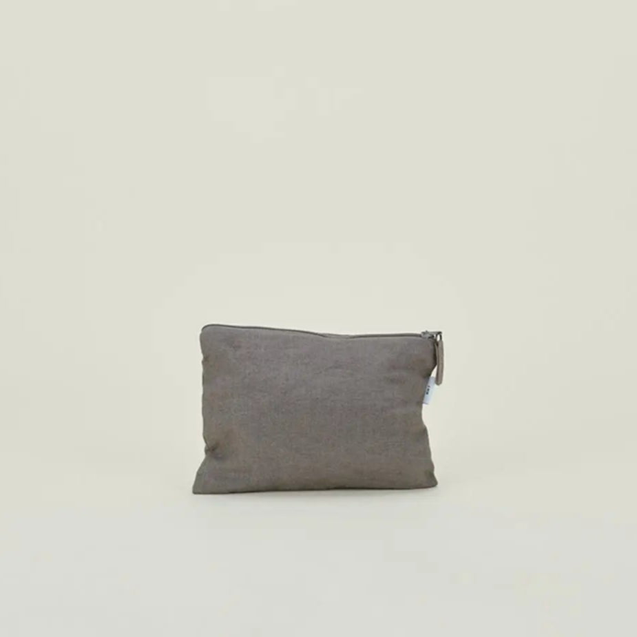Linen Zipper Pouches