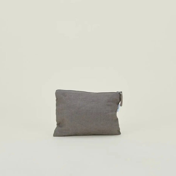 Linen Zipper Pouches
