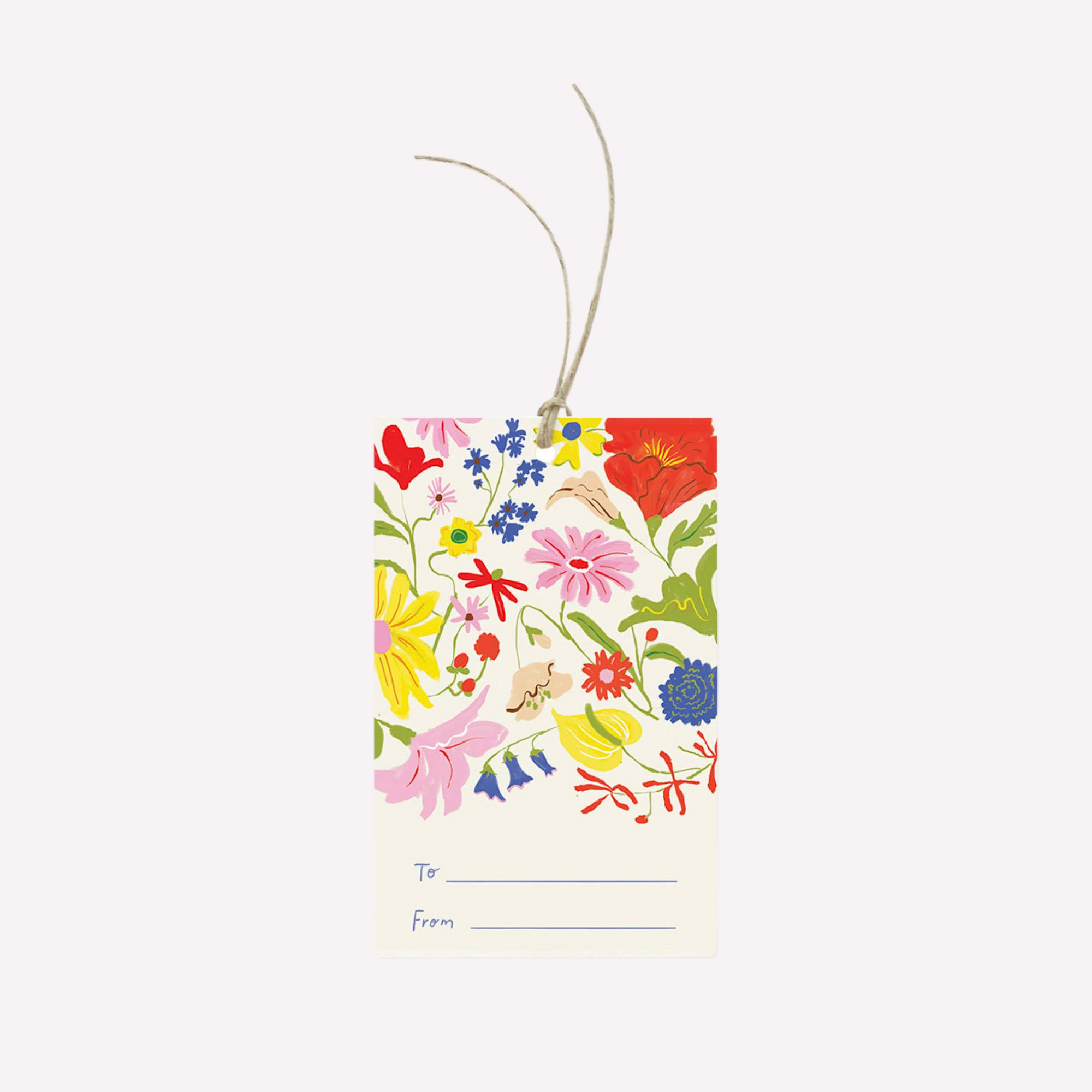 Lottie Floral Gift Tag