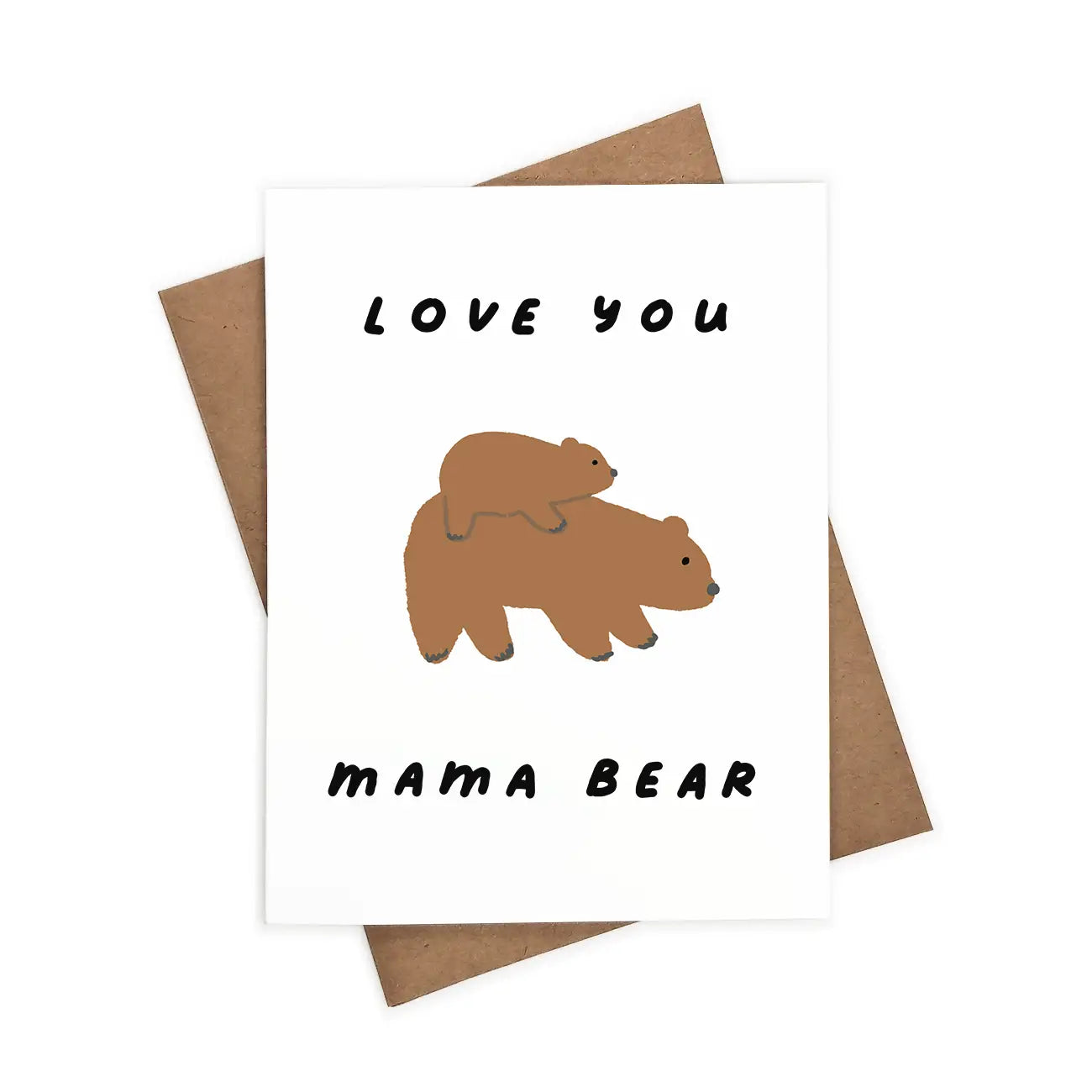 Mama Bear Greeting Card
