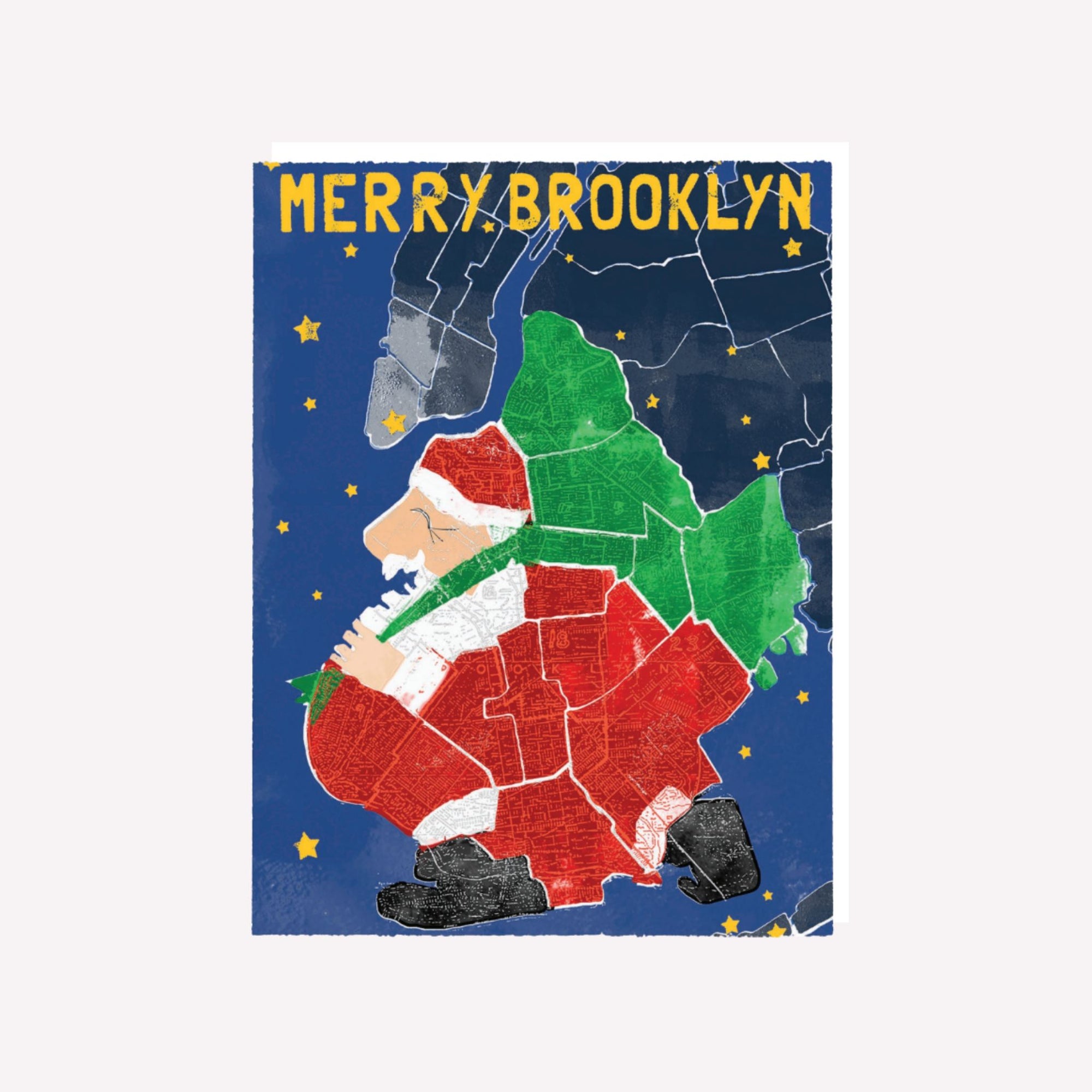 Merry Brooklyn Greeting Card