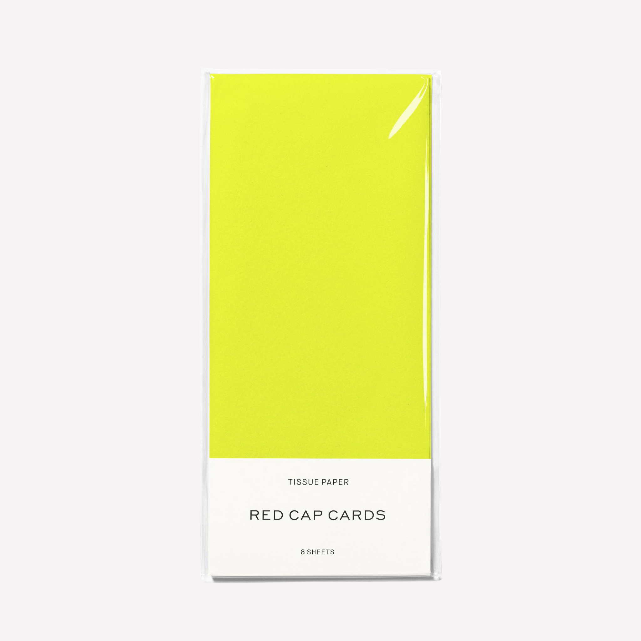 Neon Yellow Tissue Paper - RIDER