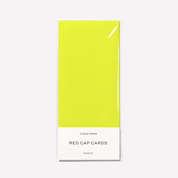 Neon Yellow Tissue Paper