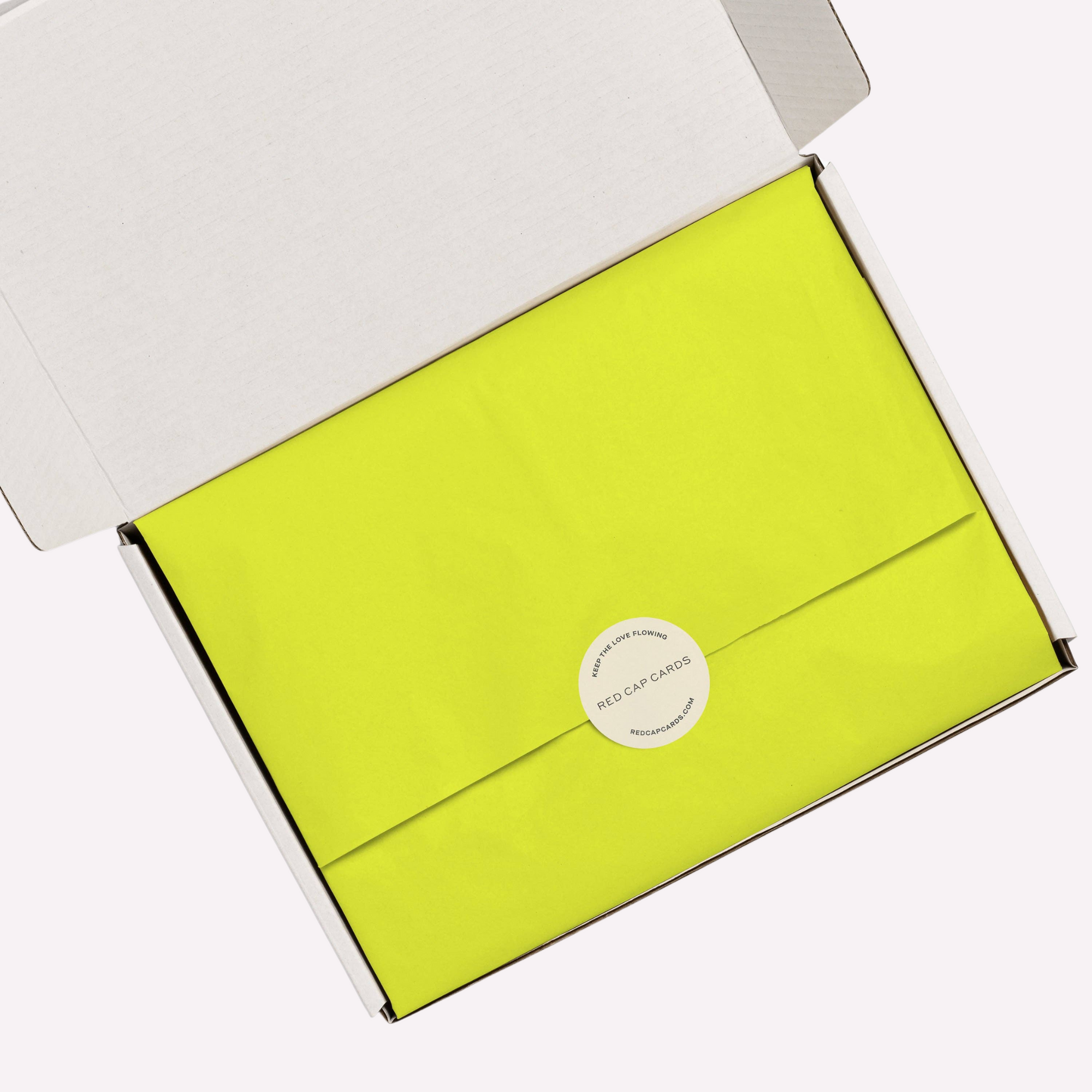 Neon Yellow Tissue Paper