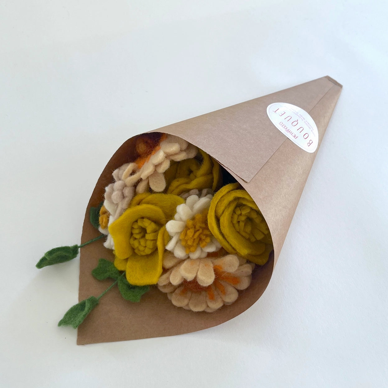 Golden Felt Bouquet