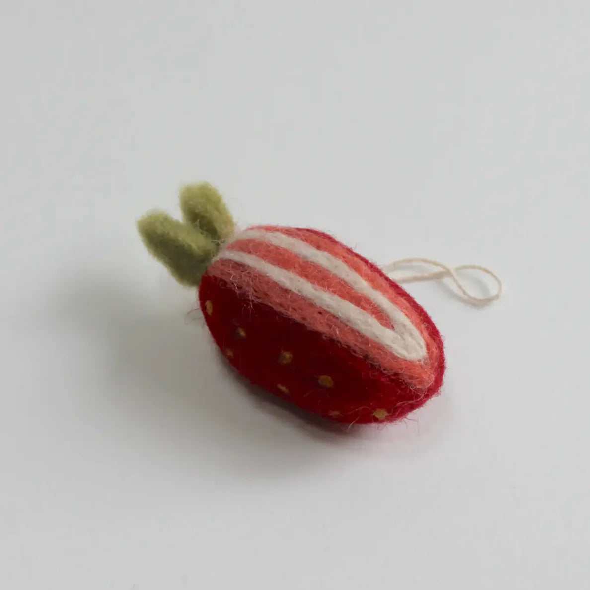 Half Strawberry Ornament