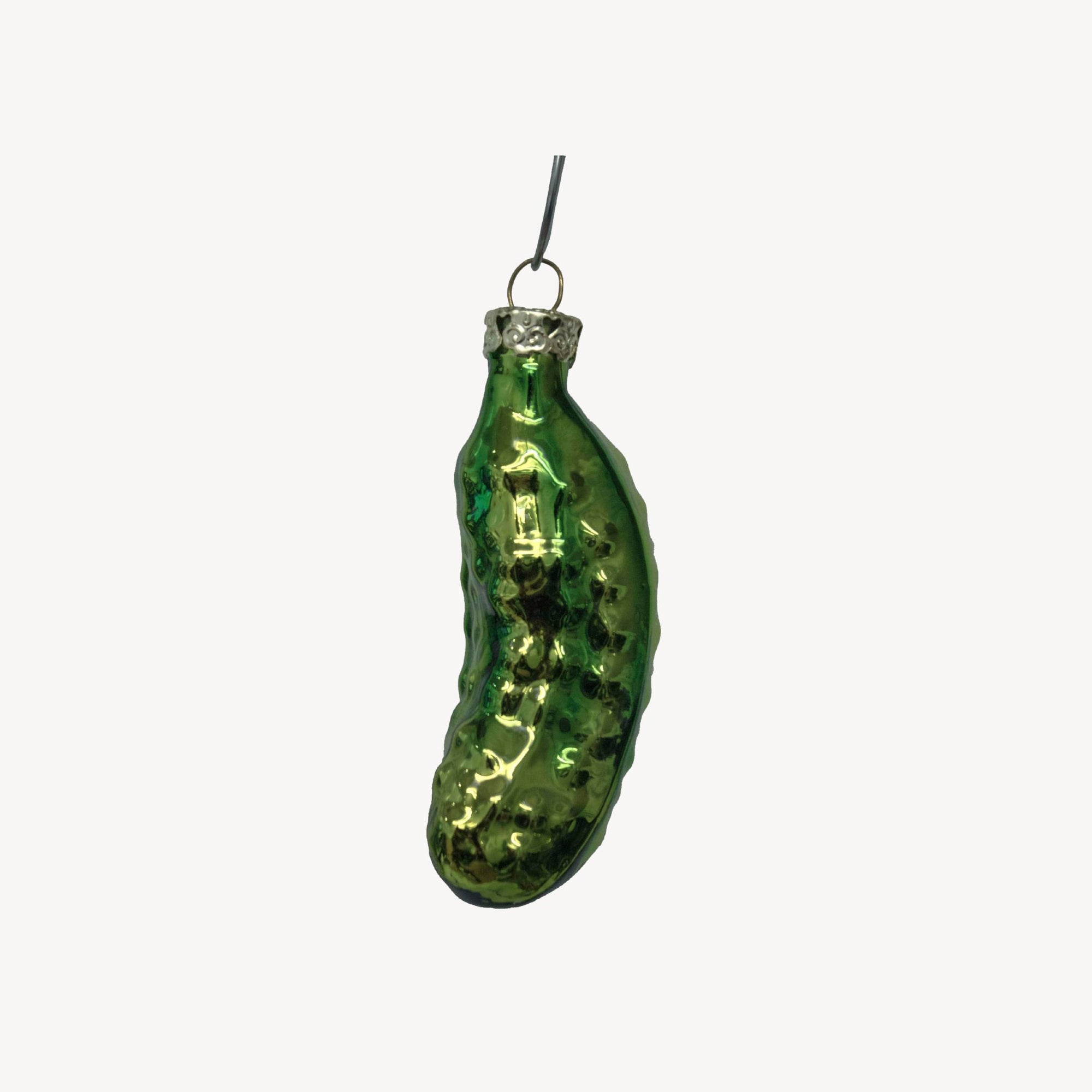 Glass Pickle Ornament