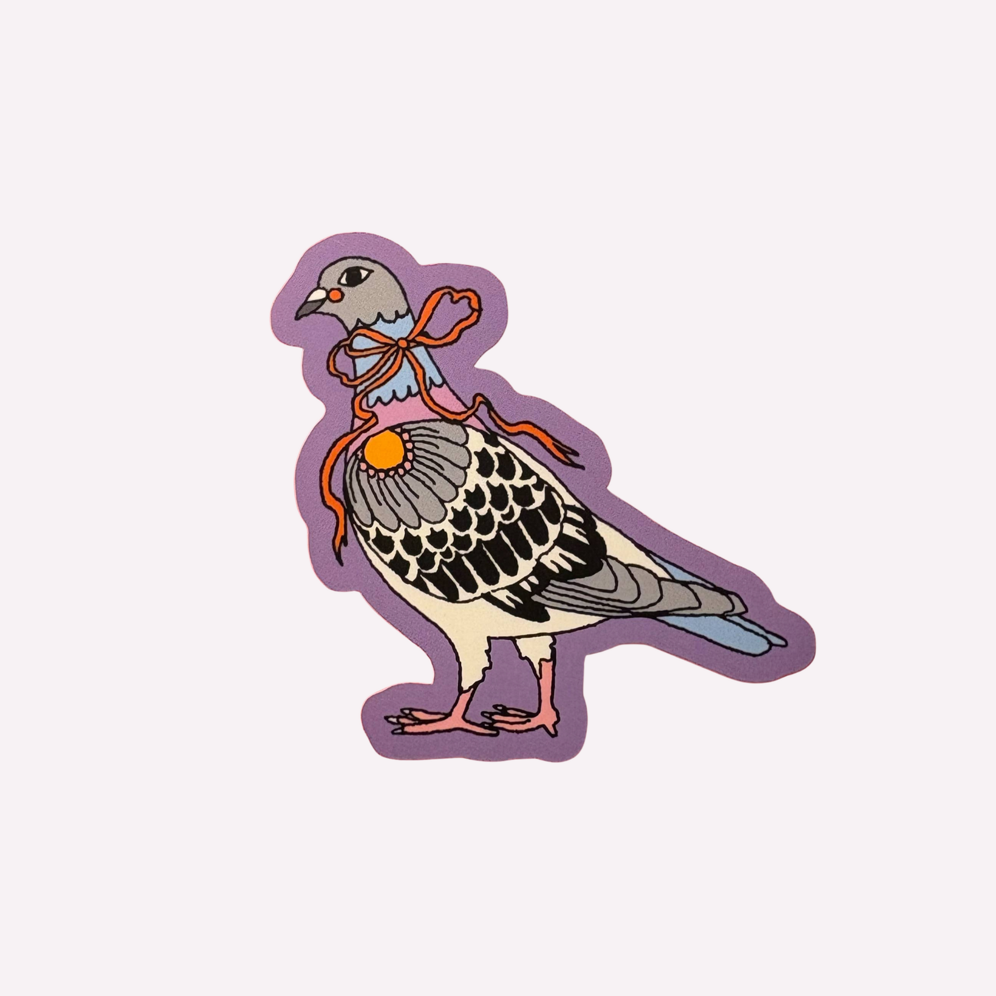 Silly Pigeon Sticker