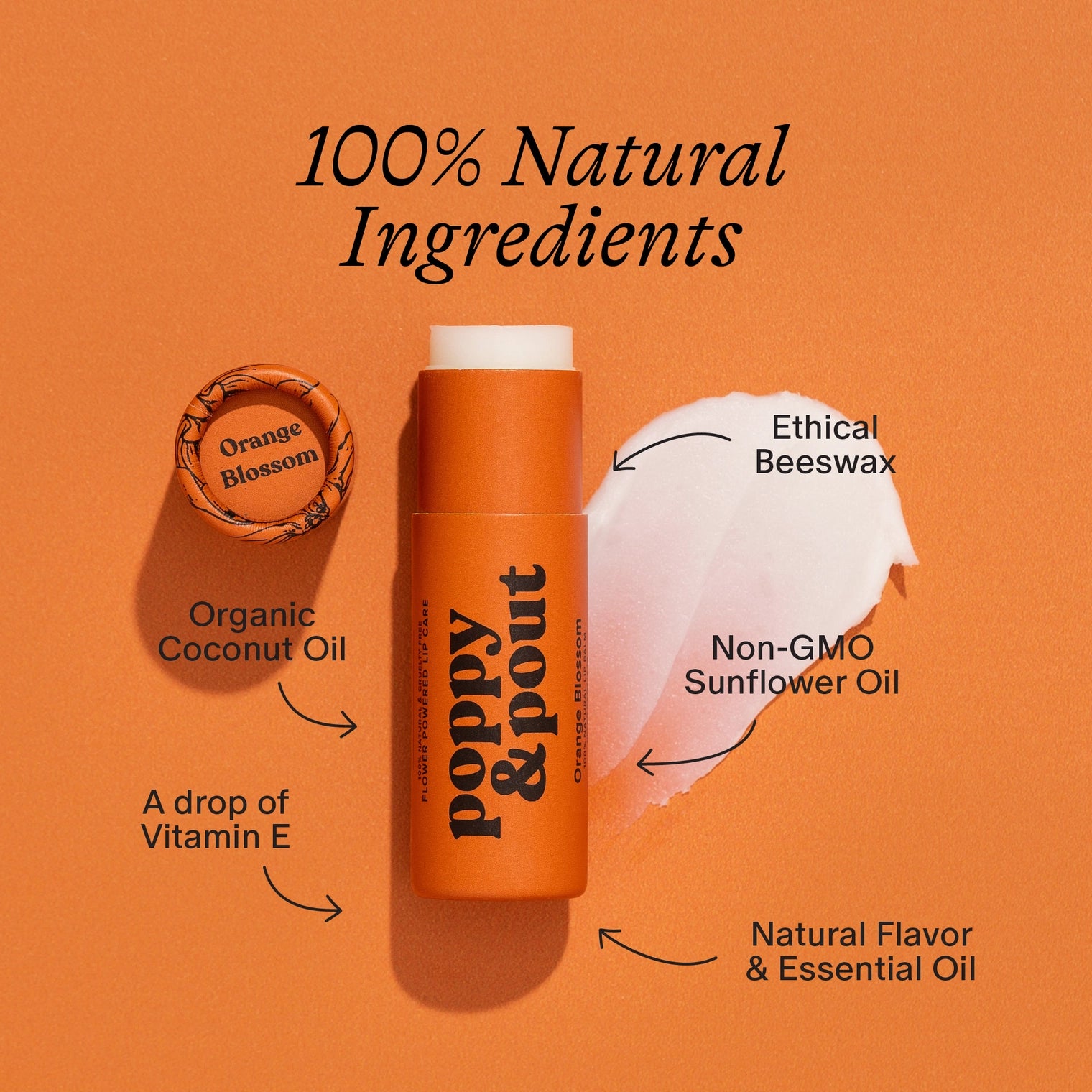 Orange Blossom Lip Balm