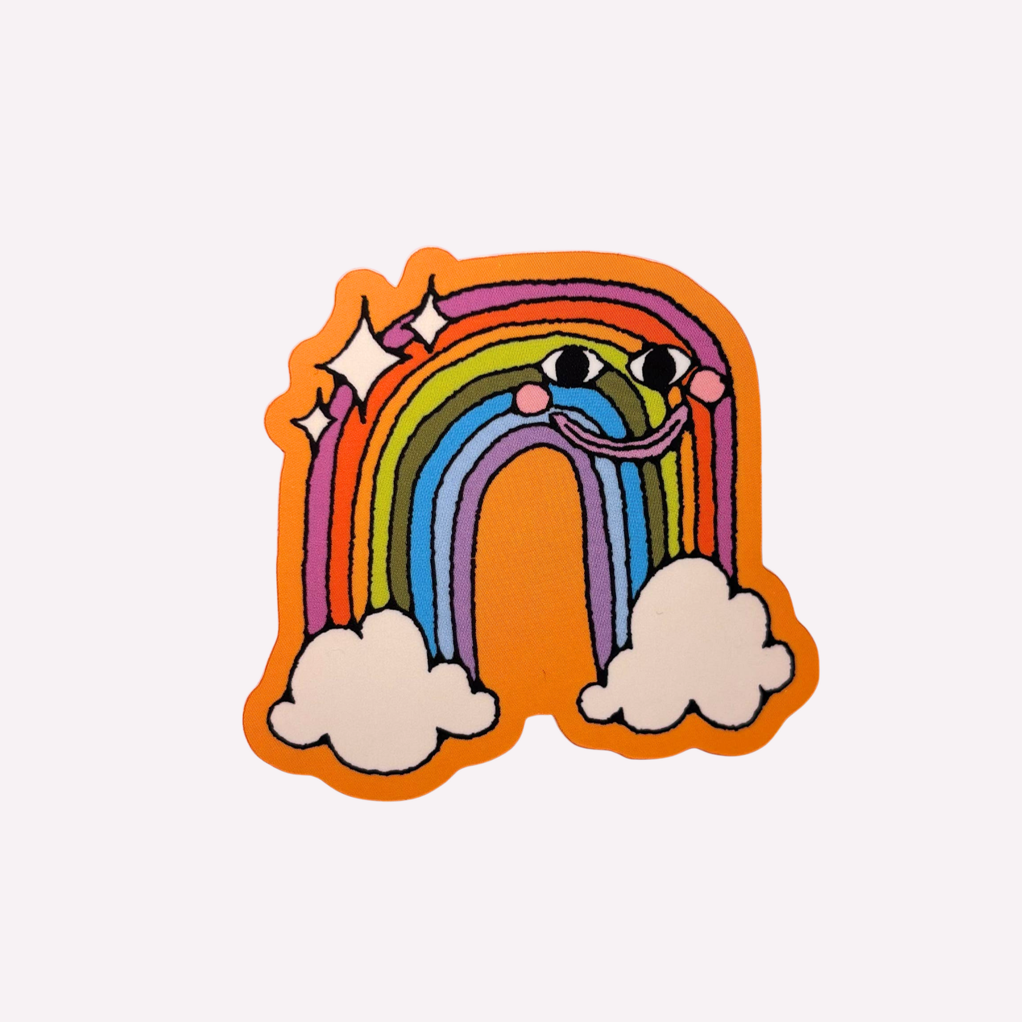 Silly Rainbow Sticker