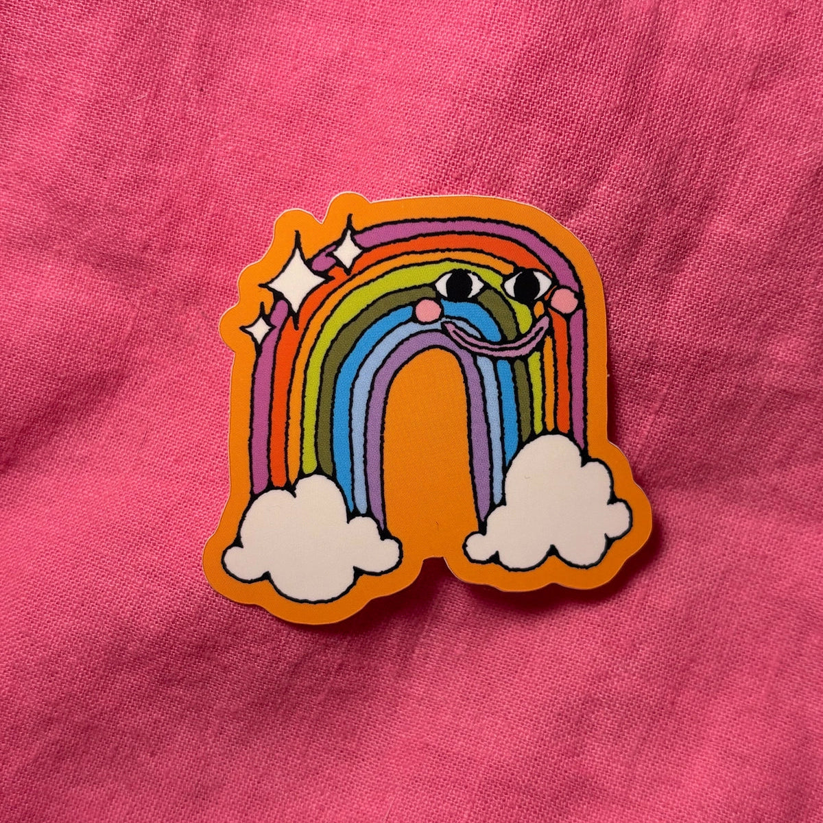 Silly Rainbow Sticker