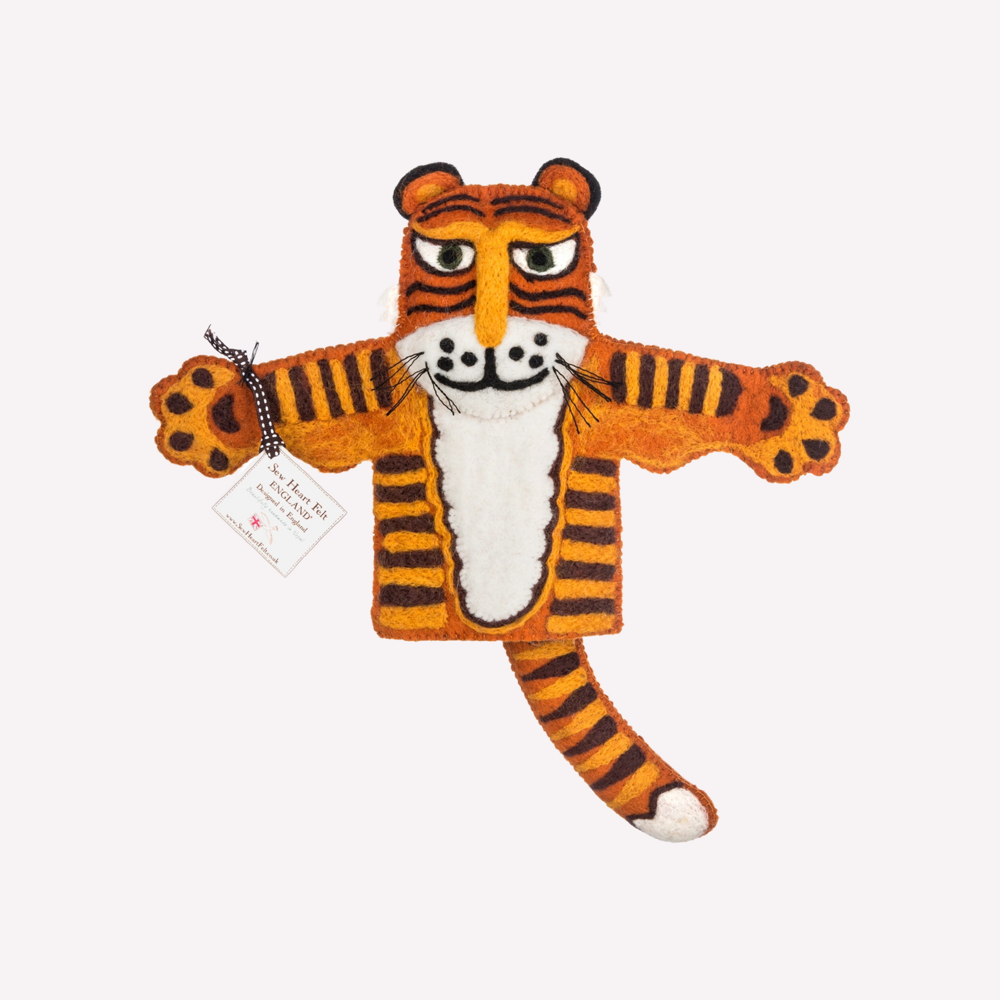 Raj the Tiger Hand Puppet