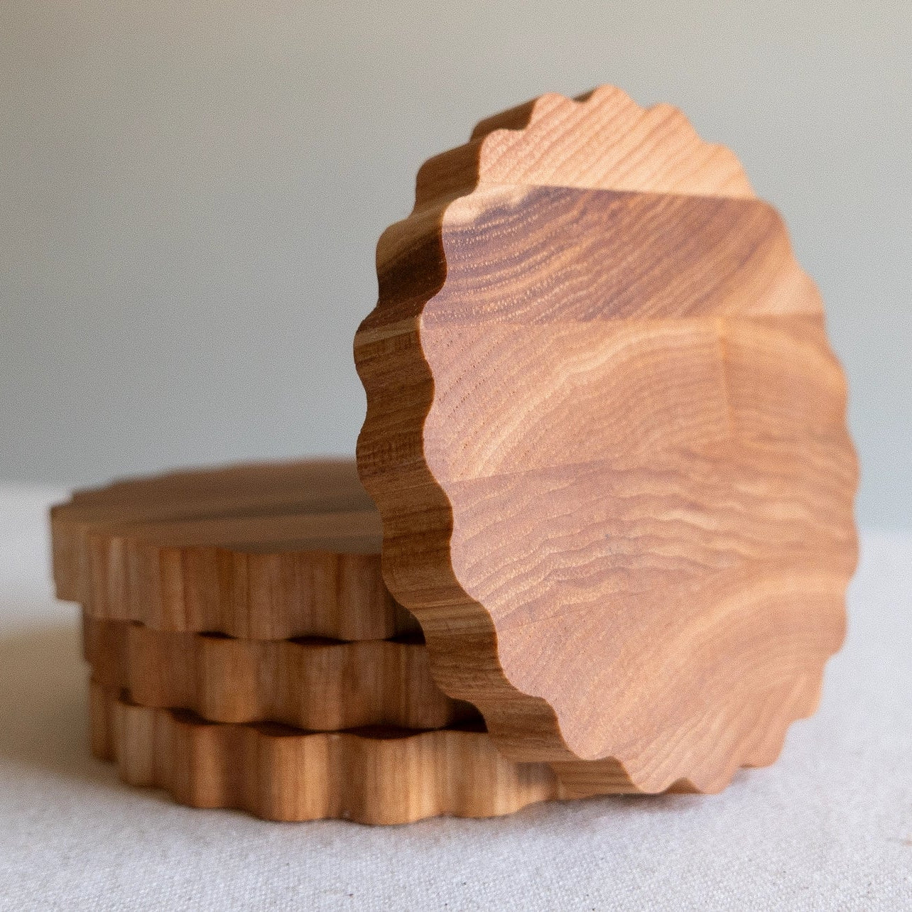 Scalloped Coasters