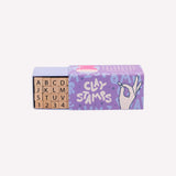Alphabet Letter Stamps for Clay