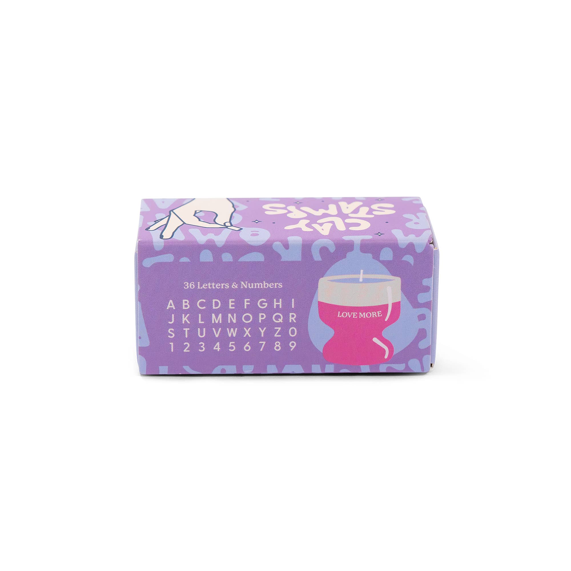 Purple box with white text and graphics on a white background