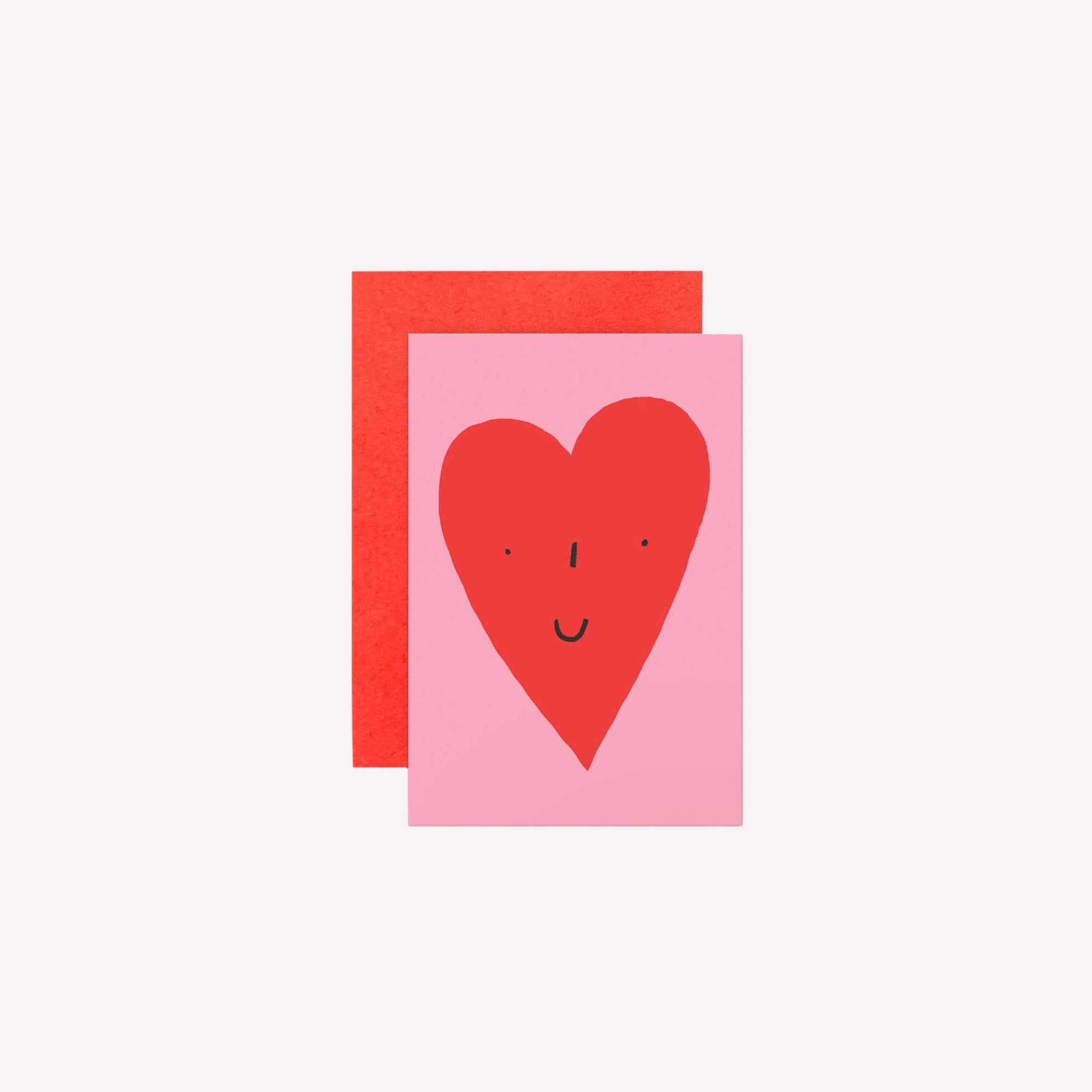 Smiley Heart Mini Card