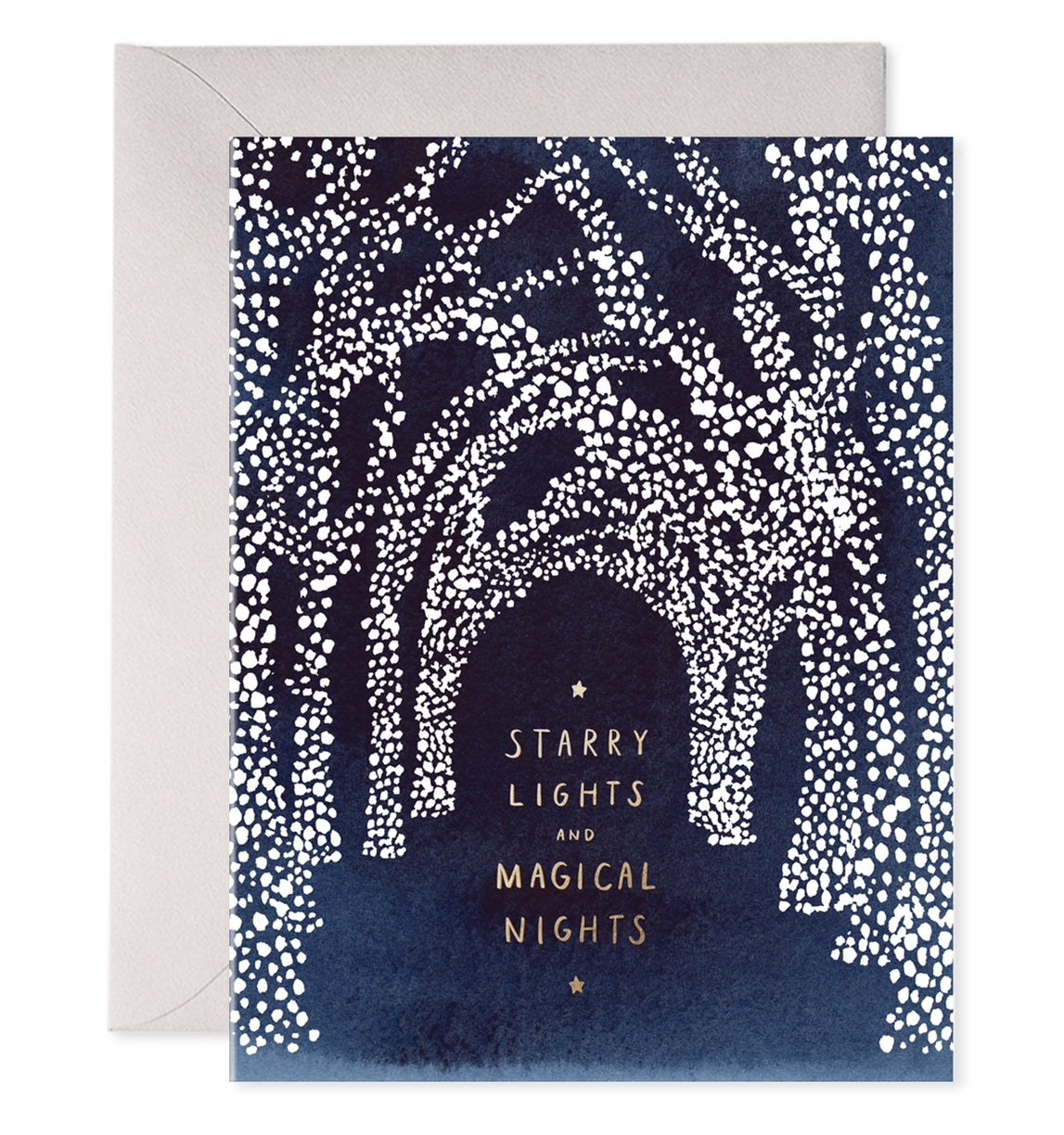 Starry Lights Greeting Card
