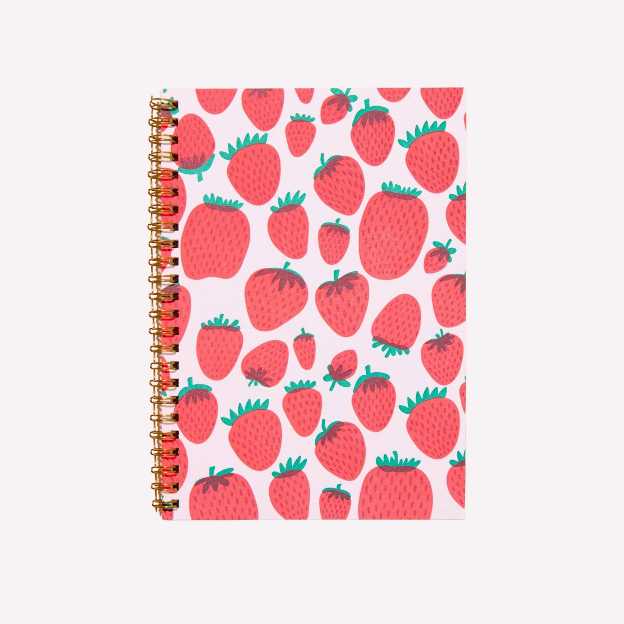 Strawberry A5 Spiral Notebook