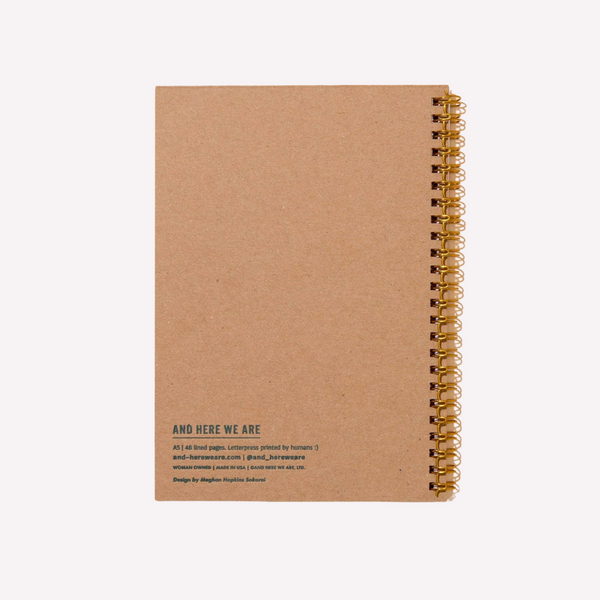 Strawberry A5 Spiral Notebook