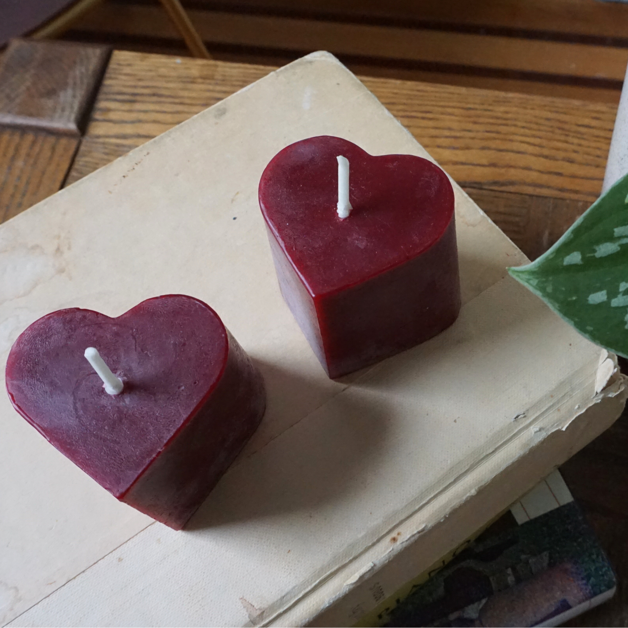 Beeswax Heart Candle - RIDER