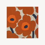 Terracotta Floral Cocktail Napkin Set