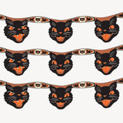 Vintage Halloween Cat Garland