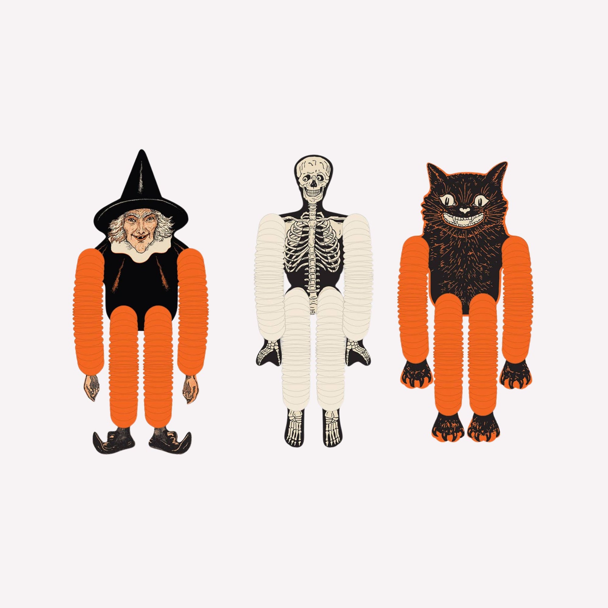 Vintage Halloween Tissue Dancers