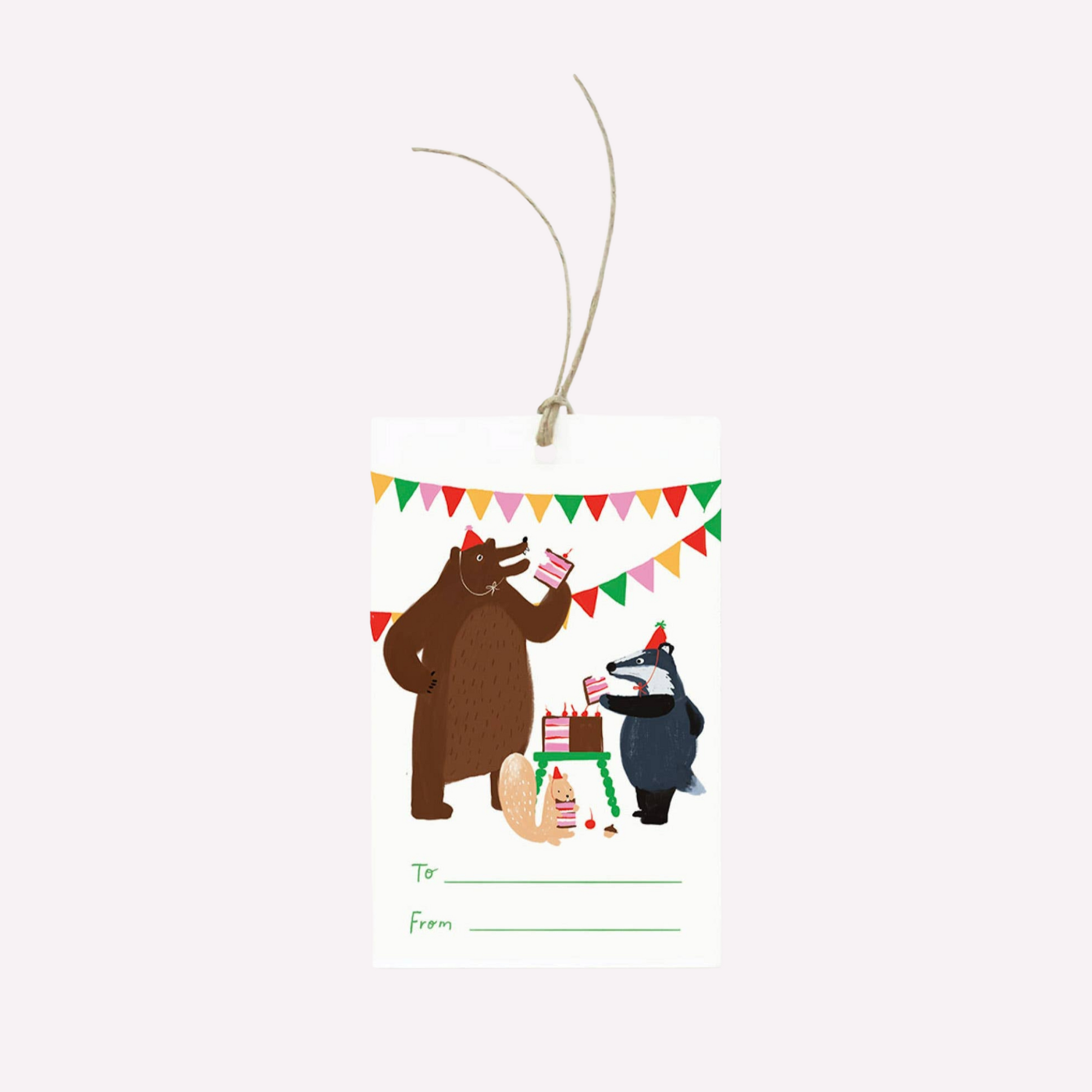 Woodland Cake Gift Tags