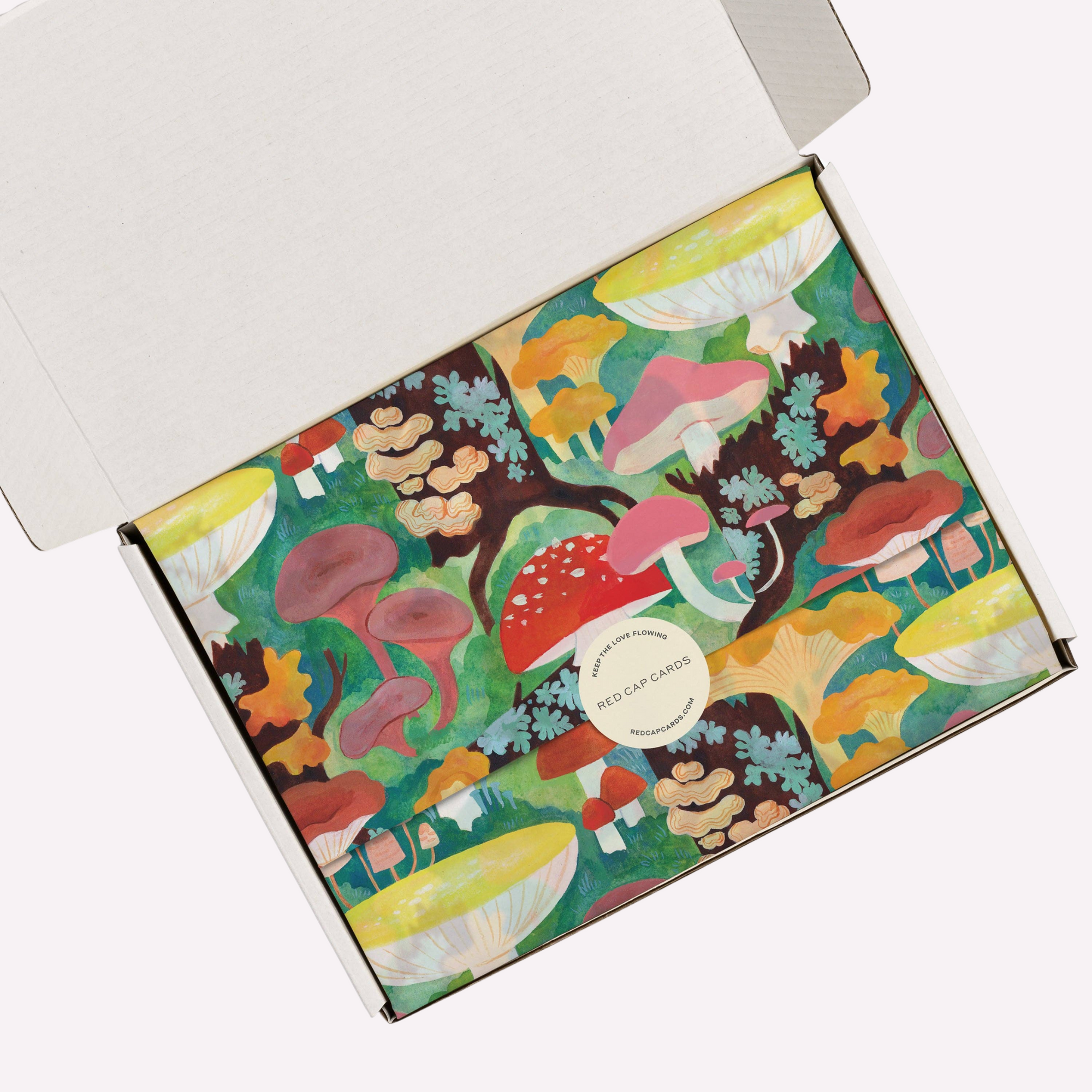 Woodland Mushrooms Tissue Paper