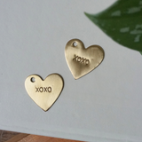 XOXO Brass Tag