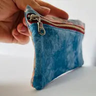 Botanically Dyed Zip Pouch