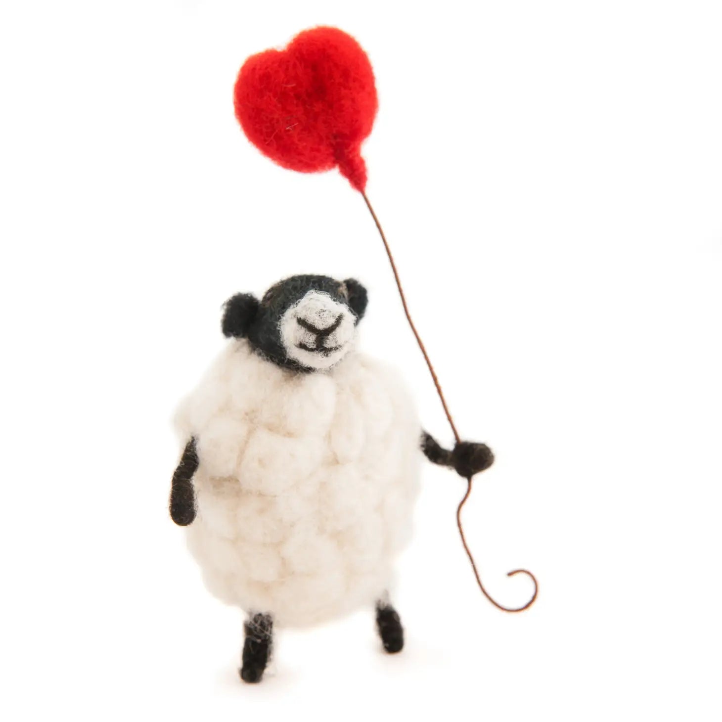 Happy Heart Balloon Sheep